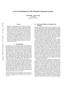 Convex Formulations for Fair Principal Component Analysis