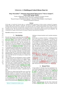 LIDIOMS: A Multilingual Linked Idioms Data Set