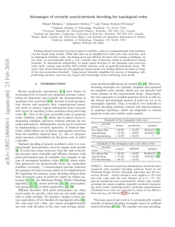 Advantages of versatile neural-network decoding for topological codes