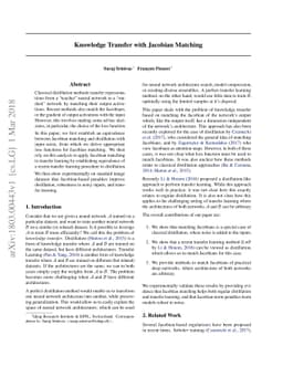 Knowledge Transfer with Jacobian Matching