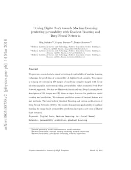 Driving Digital Rock towards Machine Learning: predicting permeability
  with Gradient Boosting and Deep Neural Networks