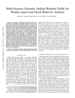 Multi-Instance Dynamic Ordinal Random Fields for Weakly-supervised
  Facial Behavior Analysis