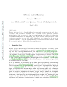 ABC and Indirect Inference