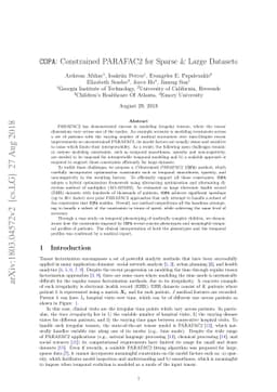 COPA: Constrained PARAFAC2 for Sparse & Large Datasets