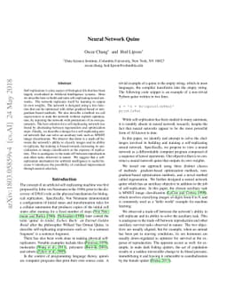 Neural Network Quine