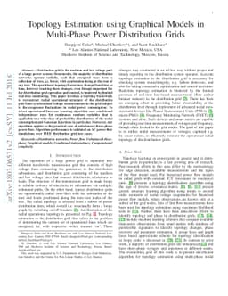Topology Estimation using Graphical Models in Multi-Phase Power
  Distribution Grids