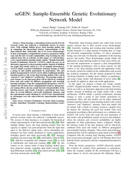 SEGEN: Sample-Ensemble Genetic Evolutional Network Model