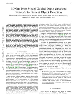 PDNet: Prior-model Guided Depth-enhanced Network for Salient Object
  Detection