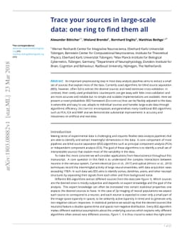 Trace your sources in large-scale data: one ring to find them all