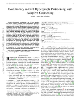 Evolutionary n-level Hypergraph Partitioning with Adaptive Coarsening