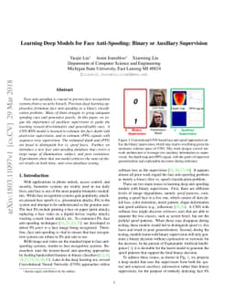 Learning Deep Models for Face Anti-Spoofing: Binary or Auxiliary
  Supervision