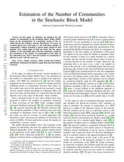 Strong consistency of Krichevsky-Trofimov estimator for the number of
  communities in the Stochastic Block Model