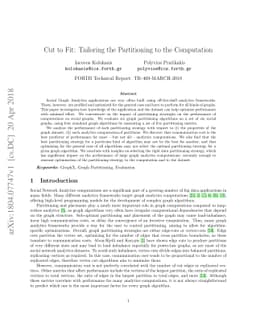 Cut to Fit: Tailoring the Partitioning to the Computation
