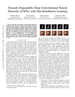 Towards Dependable Deep Convolutional Neural Networks (CNNs) with
  Out-distribution Learning
