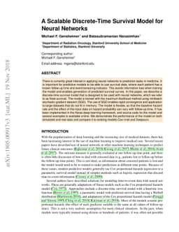 A Scalable Discrete-Time Survival Model for Neural Networks