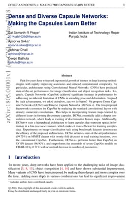 Dense and Diverse Capsule Networks: Making the Capsules Learn Better