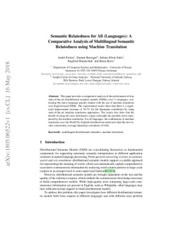Semantic Relatedness for All (Languages): A Comparative Analysis of
  Multilingual Semantic Relatedness Using Machine Translation