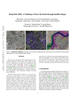 DeepGlobe 2018: A Challenge to Parse the Earth through Satellite Images