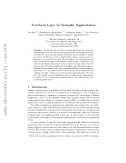 Autofocus Layer for Semantic Segmentation