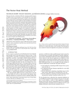 The Vector Heat Method