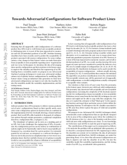 Towards Adversarial Configurations for Software Product Lines