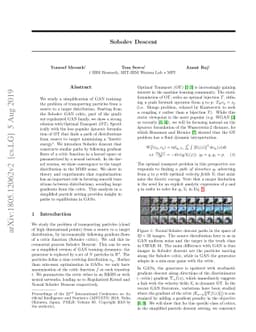 Sobolev Descent