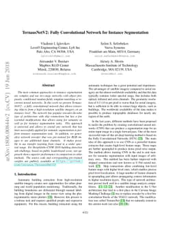 TernausNetV2: Fully Convolutional Network for Instance Segmentation