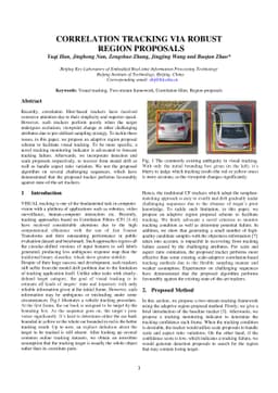 Correlation Tracking via Robust Region Proposals