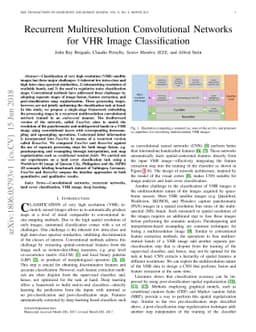 Recurrent Multiresolution Convolutional Networks for VHR Image
  Classification