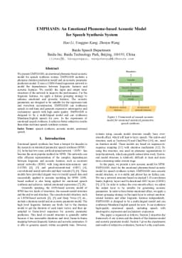 EMPHASIS: An Emotional Phoneme-based Acoustic Model for Speech Synthesis
  System