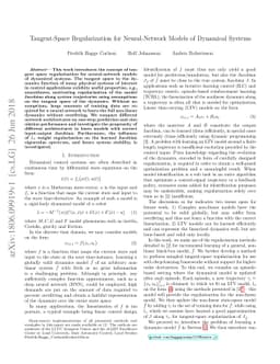 Tangent-Space Regularization for Neural-Network Models of Dynamical
  Systems