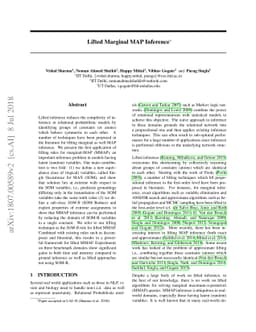 Lifted Marginal MAP Inference