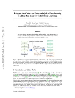 Icing on the Cake: An Easy and Quick Post-Learnig Method You Can Try
  After Deep Learning