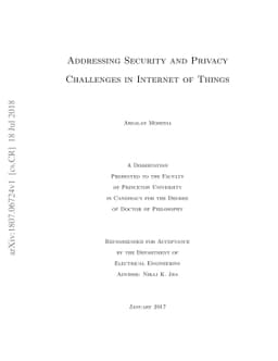 Addressing Security and Privacy Challenges in Internet of Things