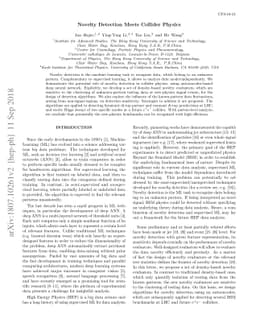 Novelty Detection Meets Collider Physics