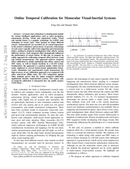 Online Temporal Calibration for Monocular Visual-Inertial Systems