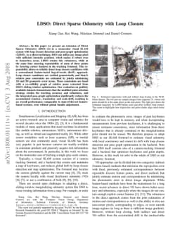 LDSO: Direct Sparse Odometry with Loop Closure