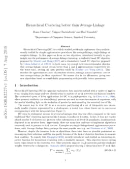 Hierarchical Clustering better than Average-Linkage
