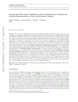 Interpretable Time Series Classification using All-Subsequence Learning
  and Symbolic Representations in Time and Frequency Domains