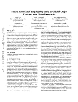 Future Automation Engineering using Structural Graph Convolutional
  Neural Networks