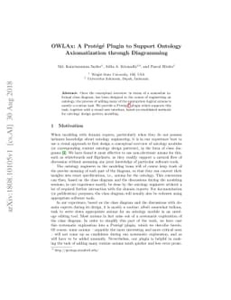 OWLAx: A Protege Plugin to Support Ontology Axiomatization through
  Diagramming