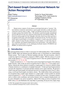 Part-based Graph Convolutional Network for Action Recognition
