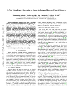 IL-Net: Using Expert Knowledge to Guide the Design of Furcated Neural
  Networks