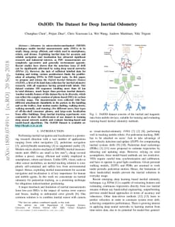 OxIOD: The Dataset for Deep Inertial Odometry