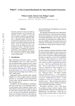 WiRe57 : A Fine-Grained Benchmark for Open Information Extraction
