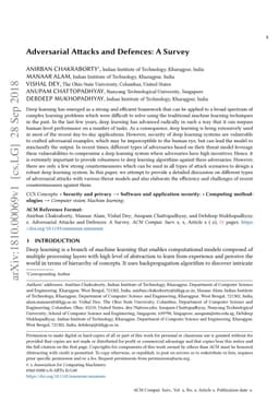 Adversarial Attacks and Defences: A Survey