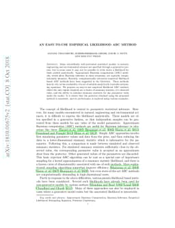 An easy-to-use empirical likelihood ABC method