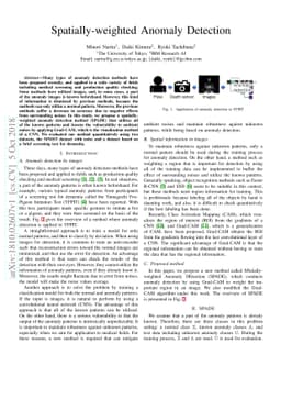 Spatially-weighted Anomaly Detection