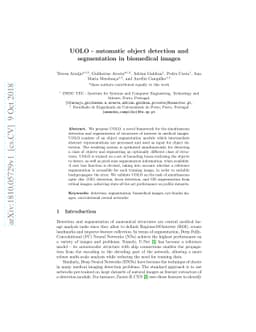 UOLO - automatic object detection and segmentation in biomedical images