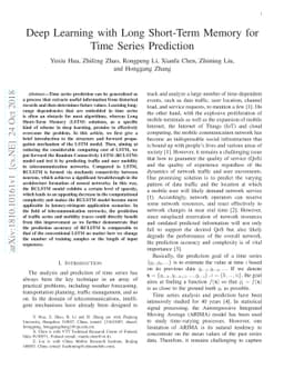 Deep Learning with Long Short-Term Memory for Time Series Prediction